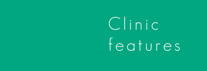 Clinic features